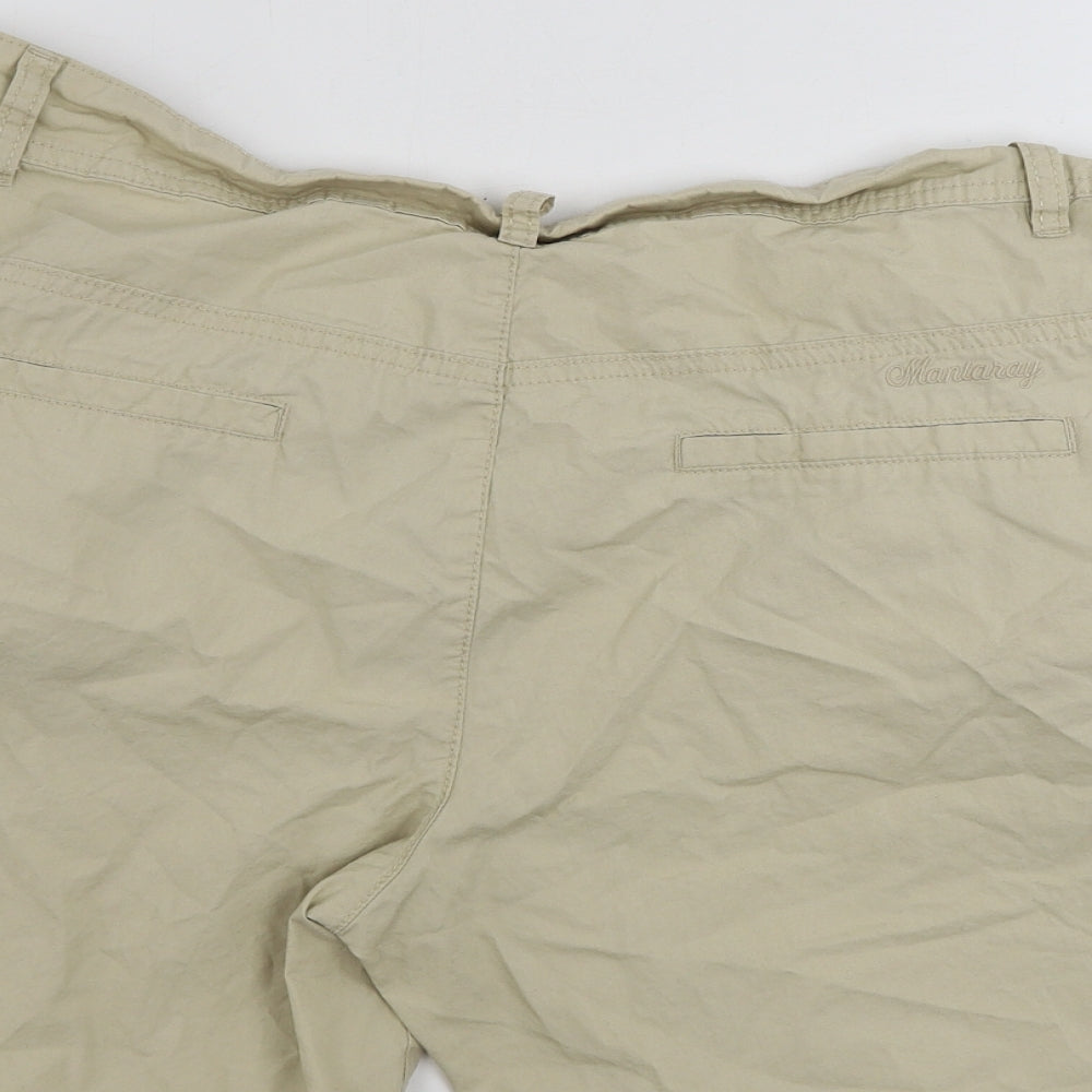 MANTARAY     Womens Beige   Chino Shorts Size 12