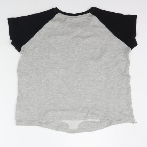George Boys Grey Solid   Pyjama Top Size 12-13 Years  - HARRY POTTER