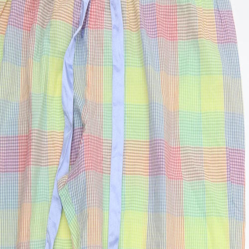 Cyberjammies Womens Yellow Check  Top Pyjama Pants Size 16