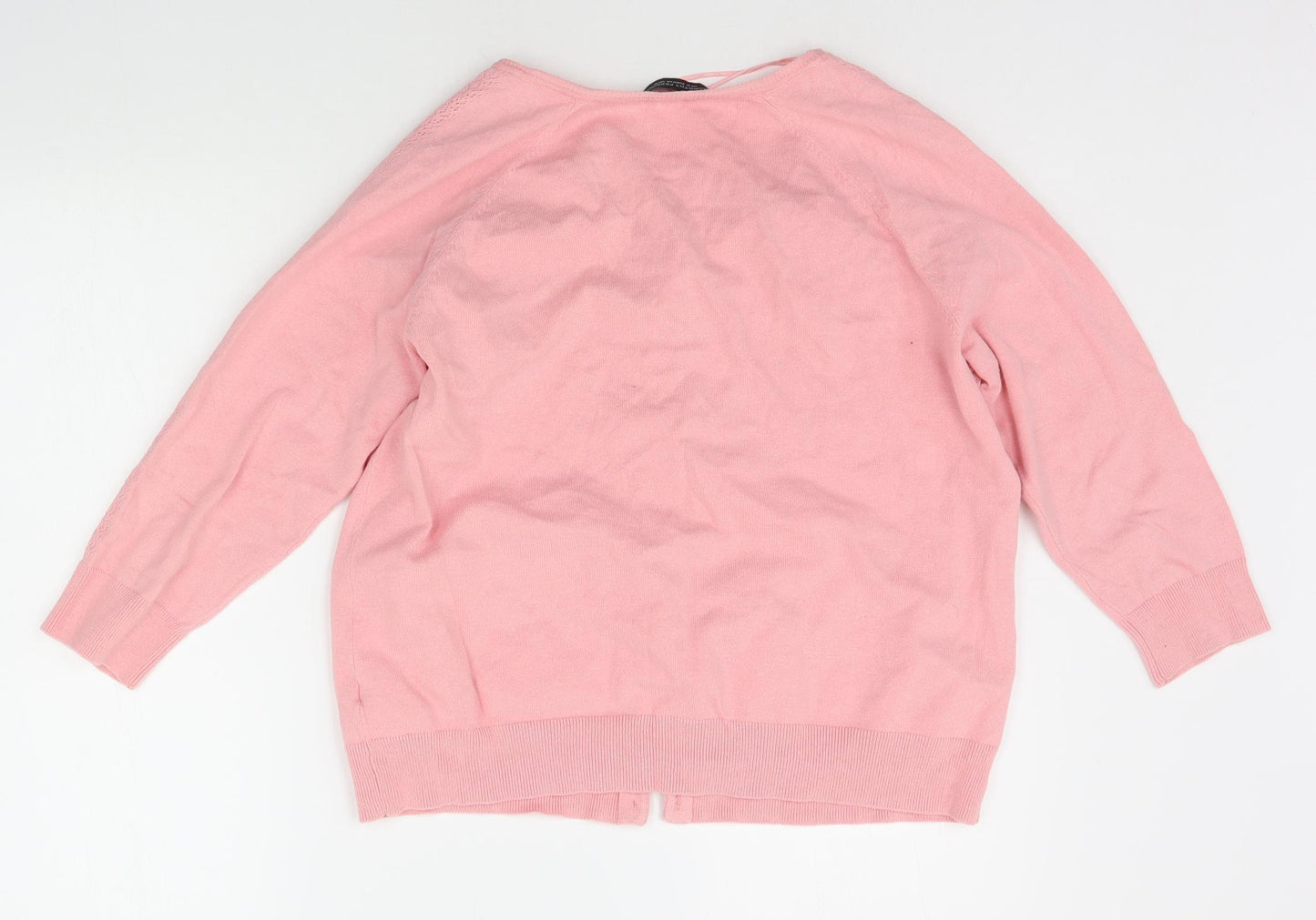 Dorothy Perkins Womens Pink   Cardigan Jumper Size 16