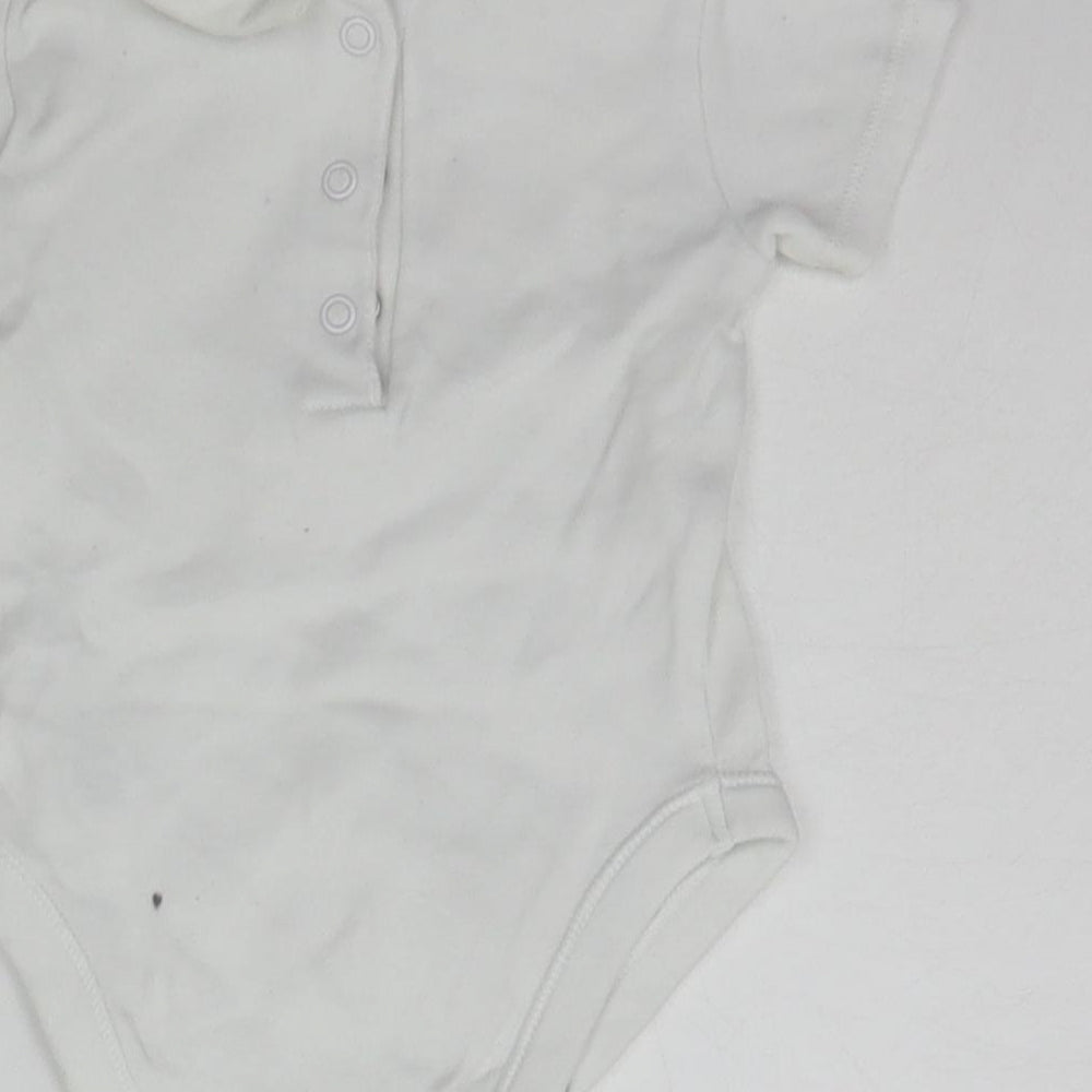 George Baby White   Babygrow One-Piece Size 3-6 Months