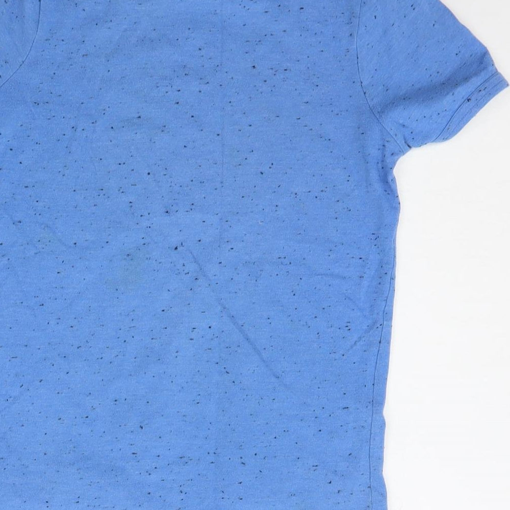 Nutmeg Boys Blue   Basic T-Shirt Size 6-7 Years  - FOOTBALL