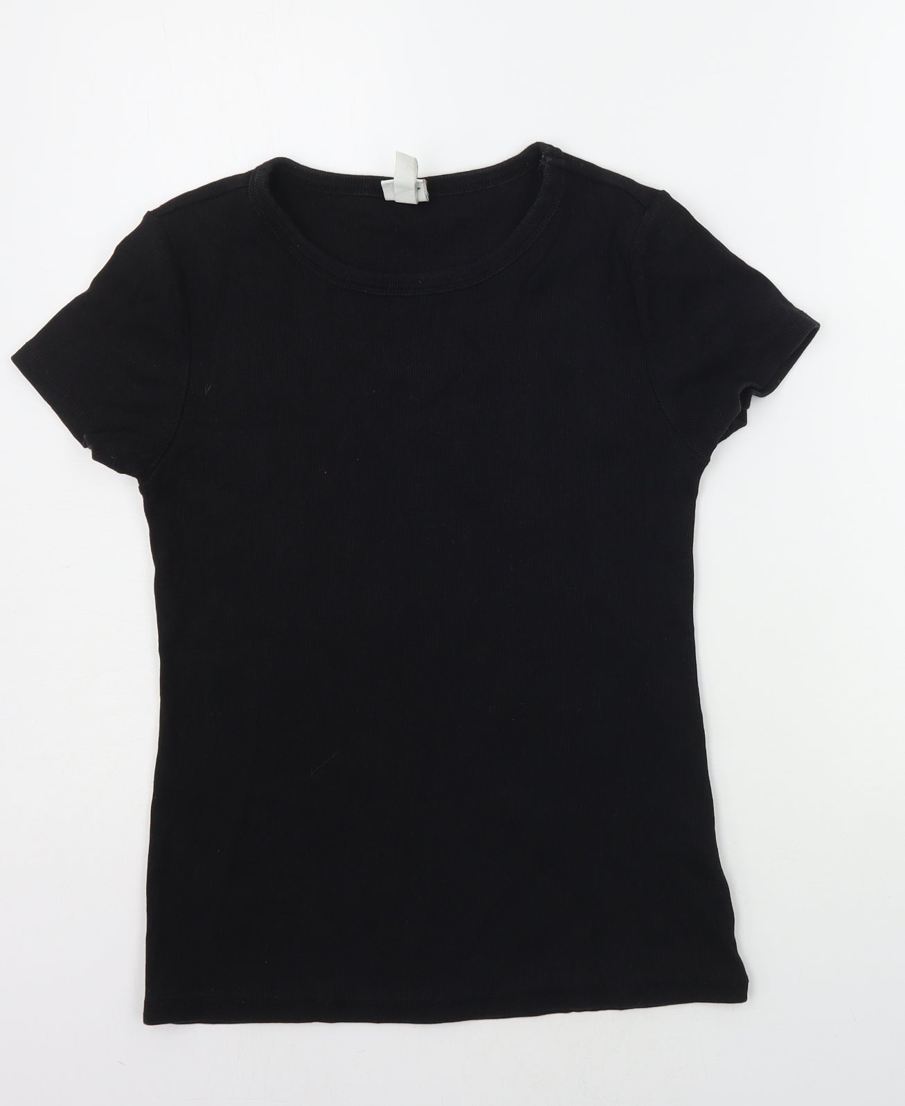 H&M Womens Black   Basic T-Shirt Size M