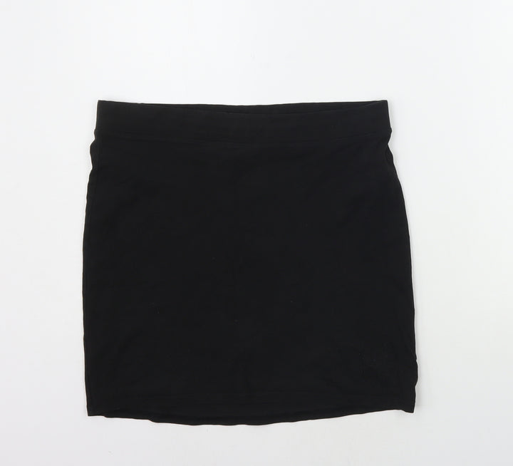 Divided Womens Black A-Line Skirt Size M