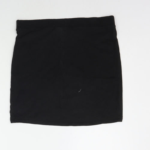 Divided Womens Black   A-Line Skirt Size M