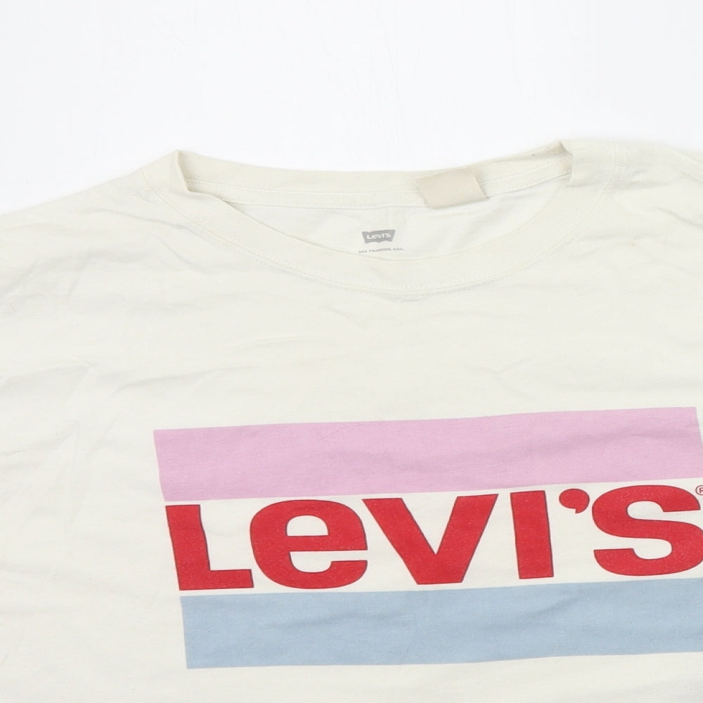 Signature by Levi Strauss & Co. Womens Yellow   Basic Tank Size S