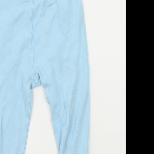 George Girls Blue Solid  Top Pyjama Pants Size 2-3 Years