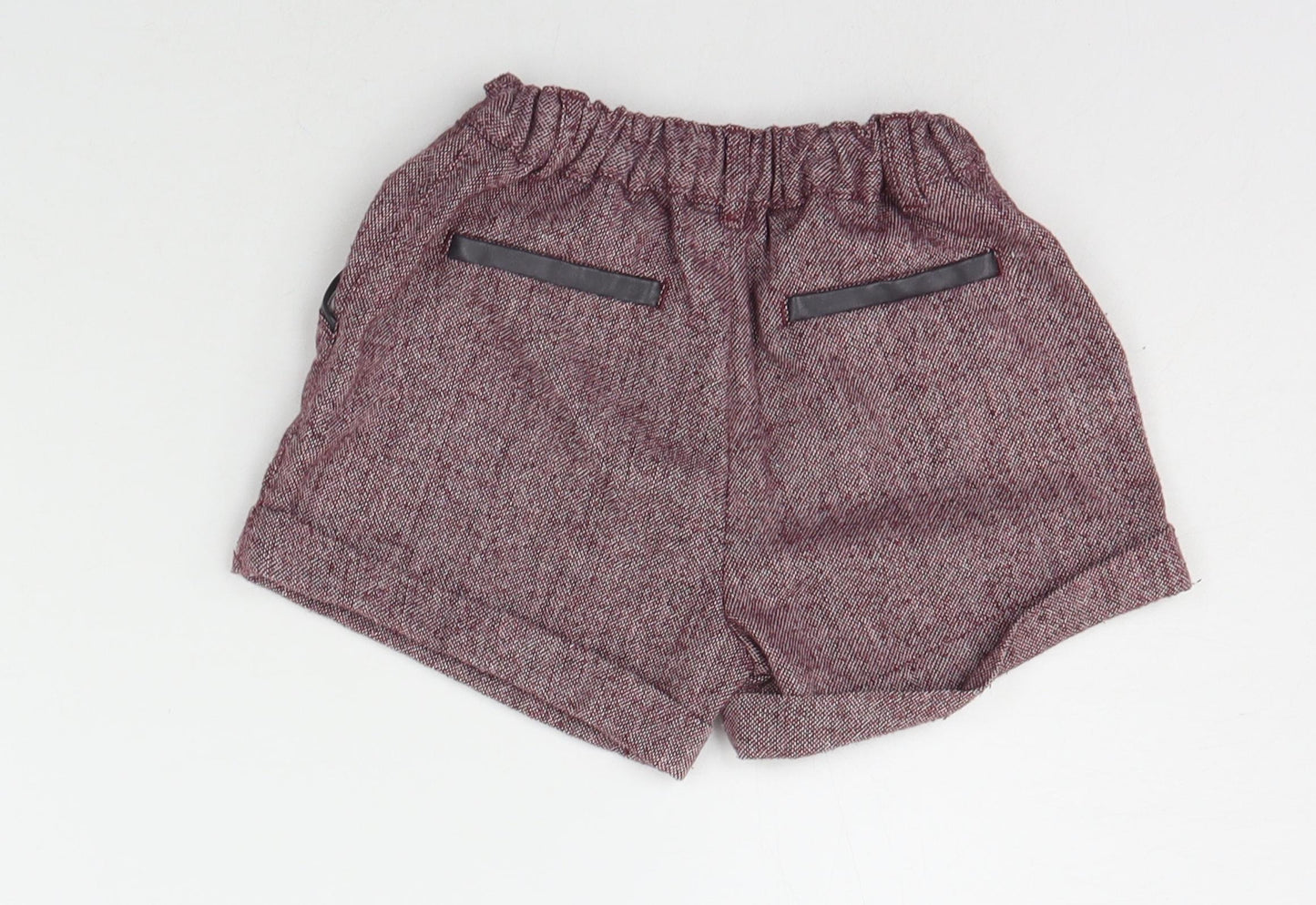 TU Girls Purple   Cut-Off Shorts Size 5 Years