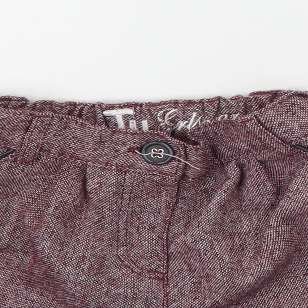 TU Girls Purple   Cut-Off Shorts Size 5 Years