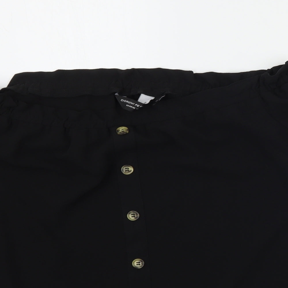 Dorothy Perkins Womens Black   Camisole T-Shirt Size 14