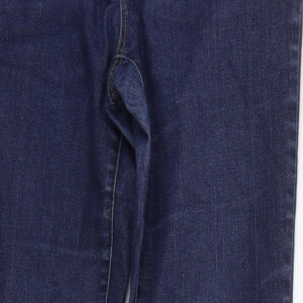 Dorothy Perkins Womens Blue   Straight Jeans Size 12 L28 in
