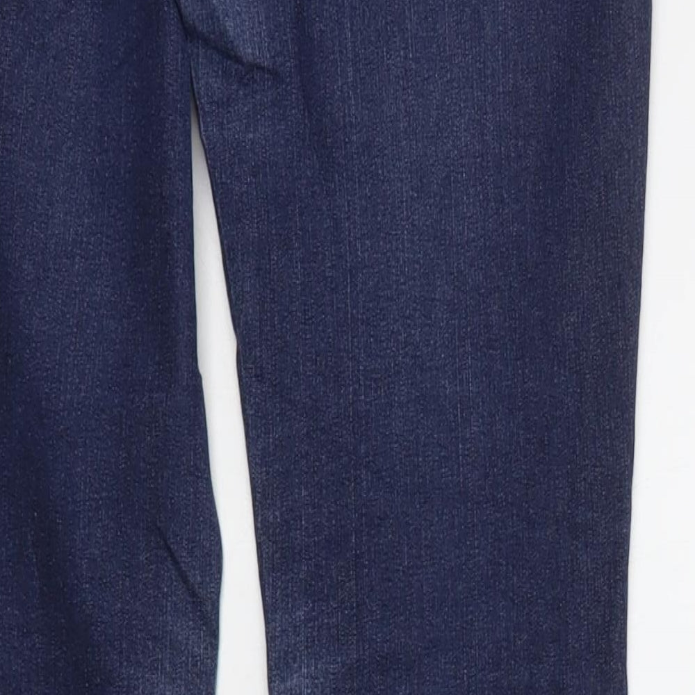 Dorothy Perkins Womens Blue   Straight Jeans Size 12 L28 in