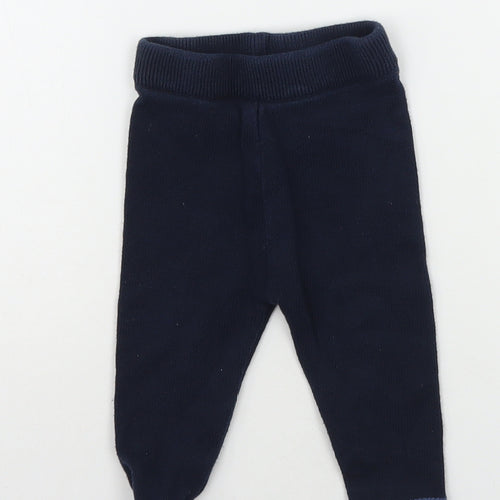 Nutmeg Baby Blue   Jogger Leggings Size 3-6 Months