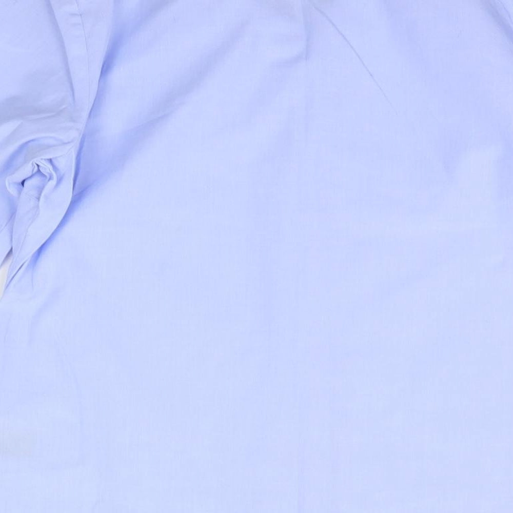 Crew Clothing Womens Blue   Basic Button-Up Size 12