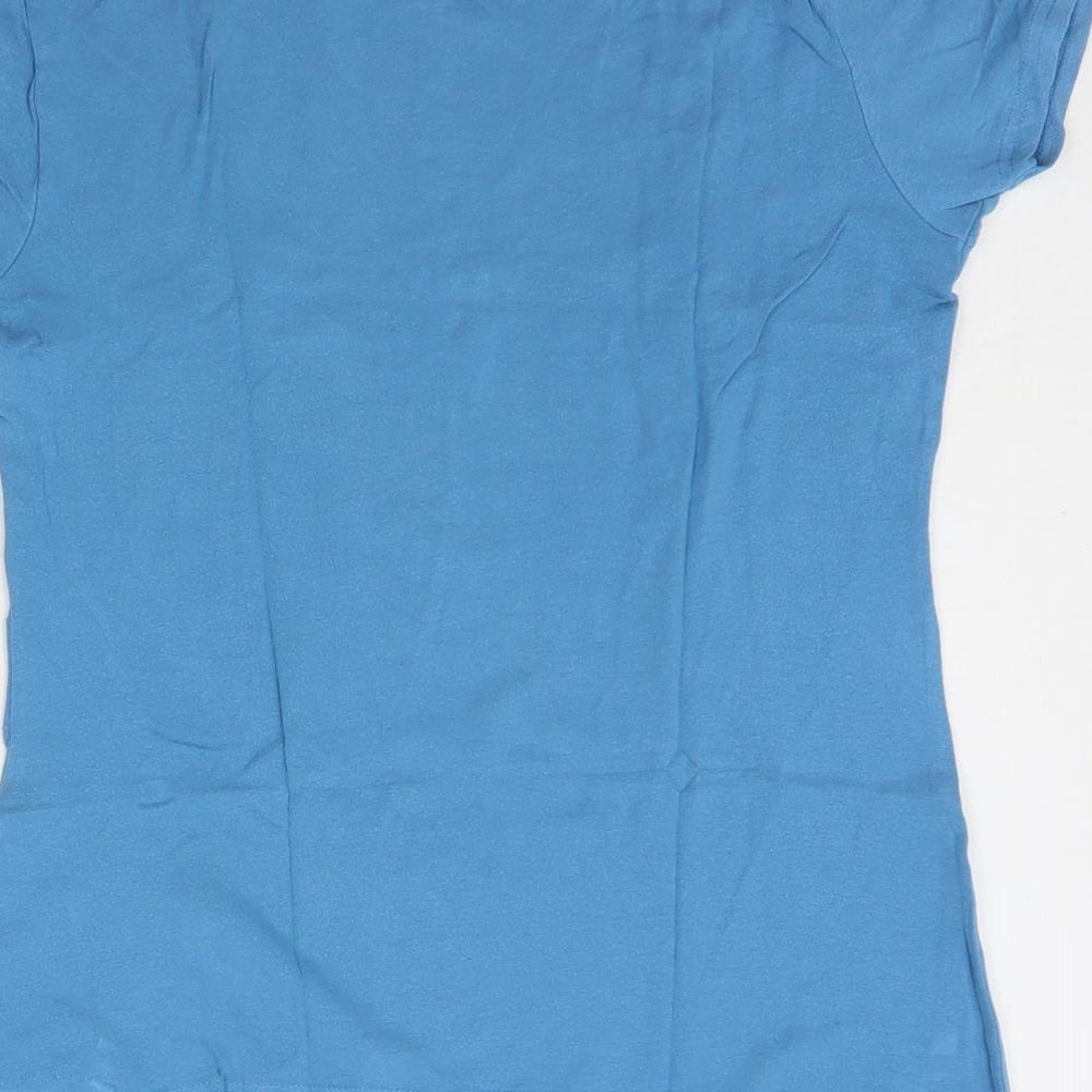 Crane Womens Blue   Basic T-Shirt Size M