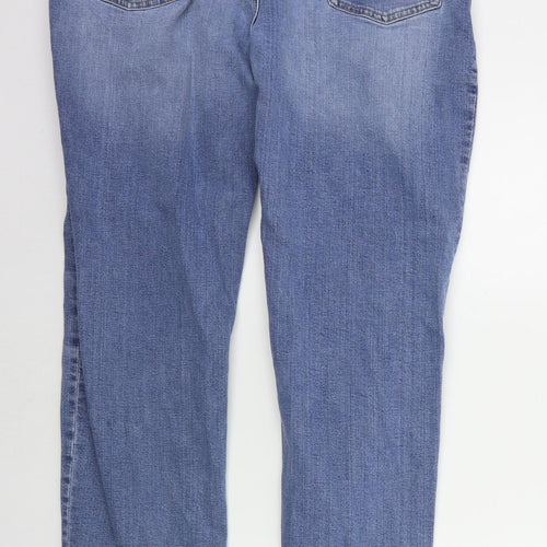 Marks and Spencer Mens Blue   Straight Jeans Size 40 in L31 in