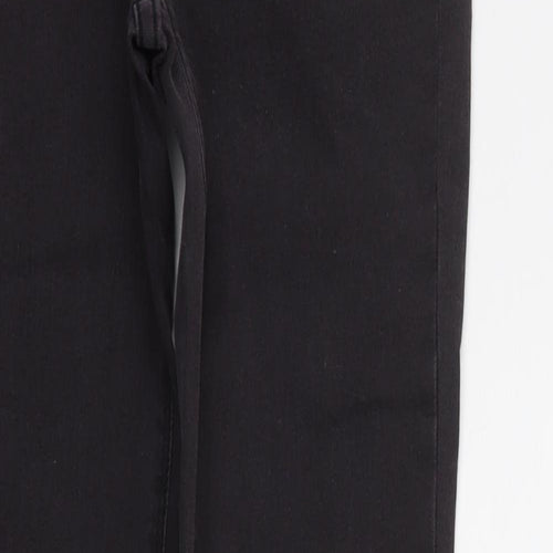 Selected Womens Black Paisley  Skinny Jeans Size 10 L30 in