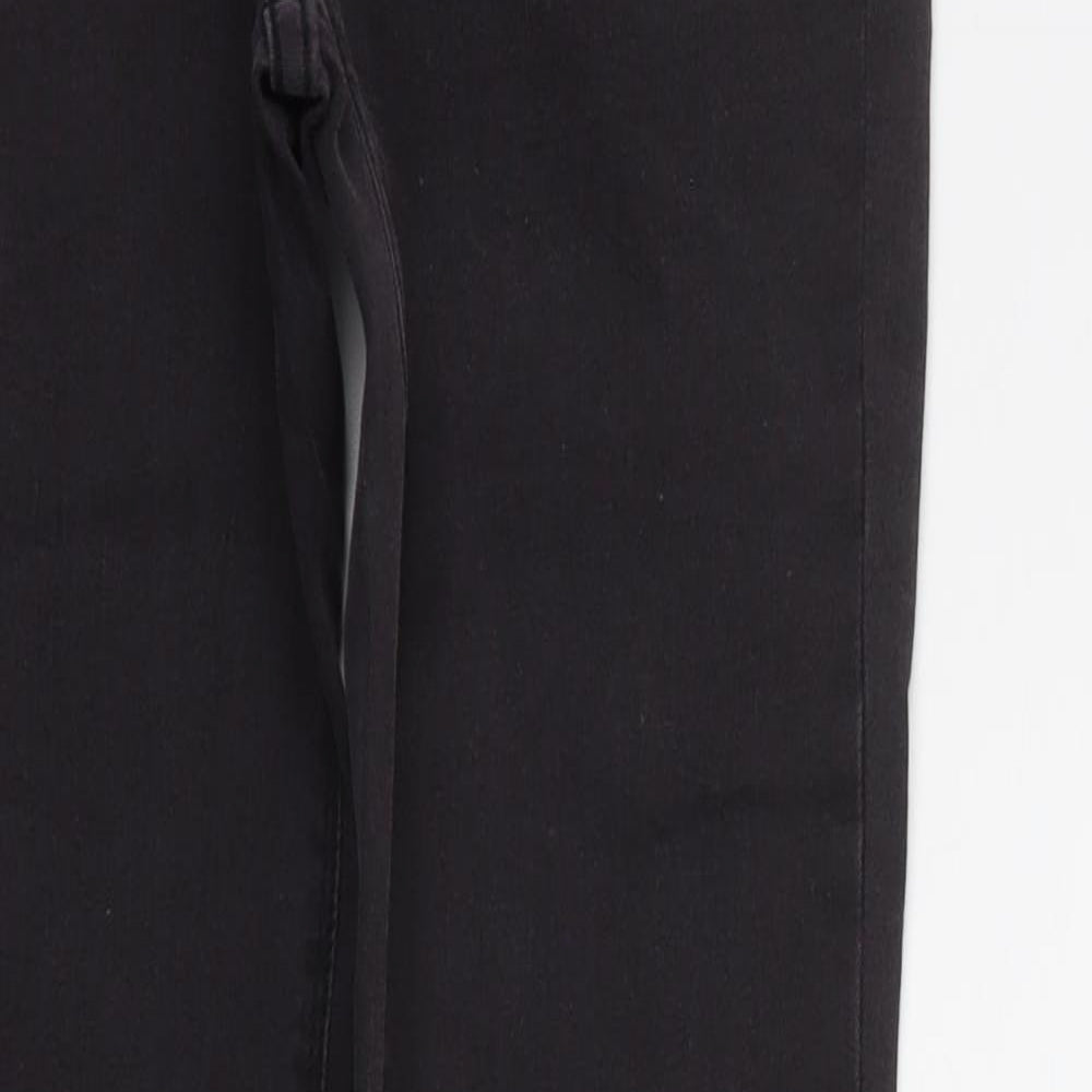 Selected Womens Black Paisley  Skinny Jeans Size 10 L30 in