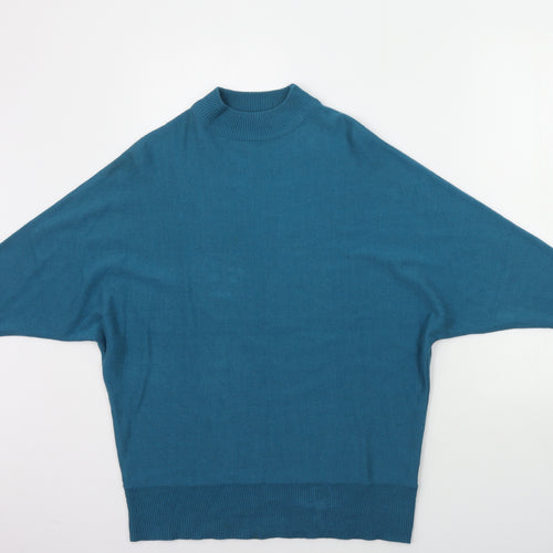 Cotton Traders Womens Blue   Pullover Jumper Size 10