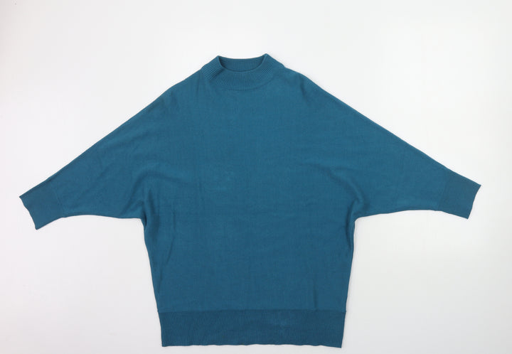 Cotton Traders Womens Blue Pullover Jumper Size 10