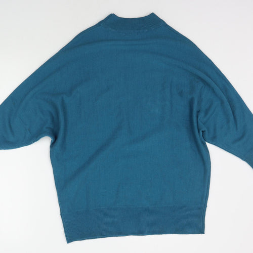 Cotton Traders Womens Blue   Pullover Jumper Size 10