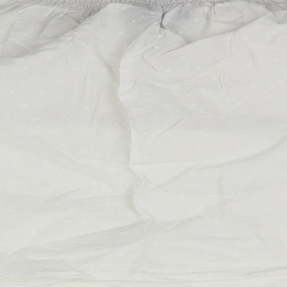 New Look Womens White   Basic T-Shirt Size 10
