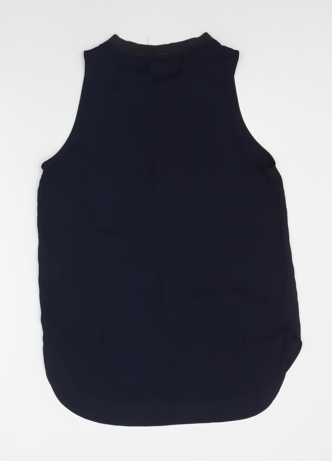 Selected Womens Blue   Basic Tank Size 10