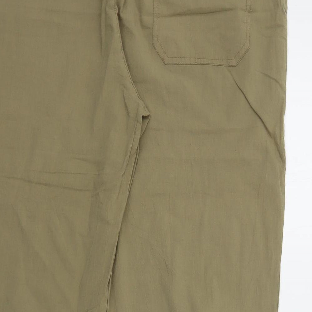 Preworn Womens Green   Trousers  Size 3XL L20 in