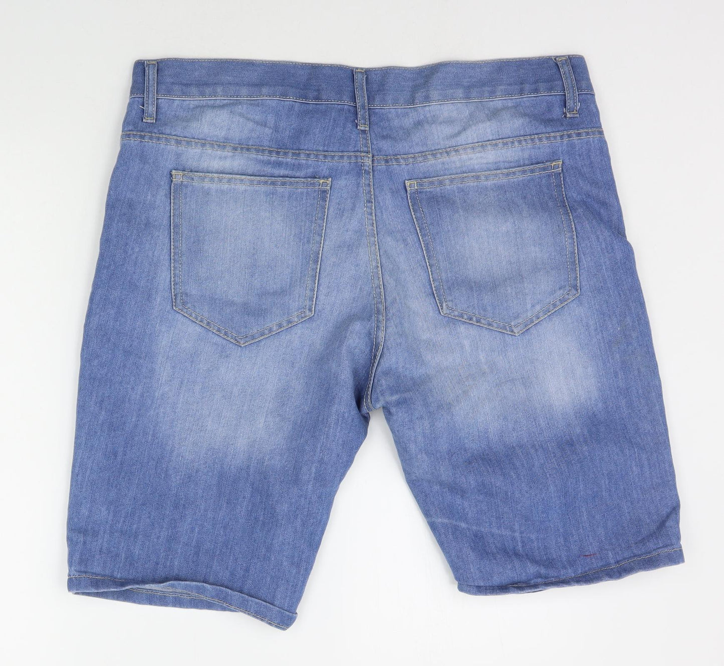 denim Co Womens Blue   Chino Shorts Size 36 in