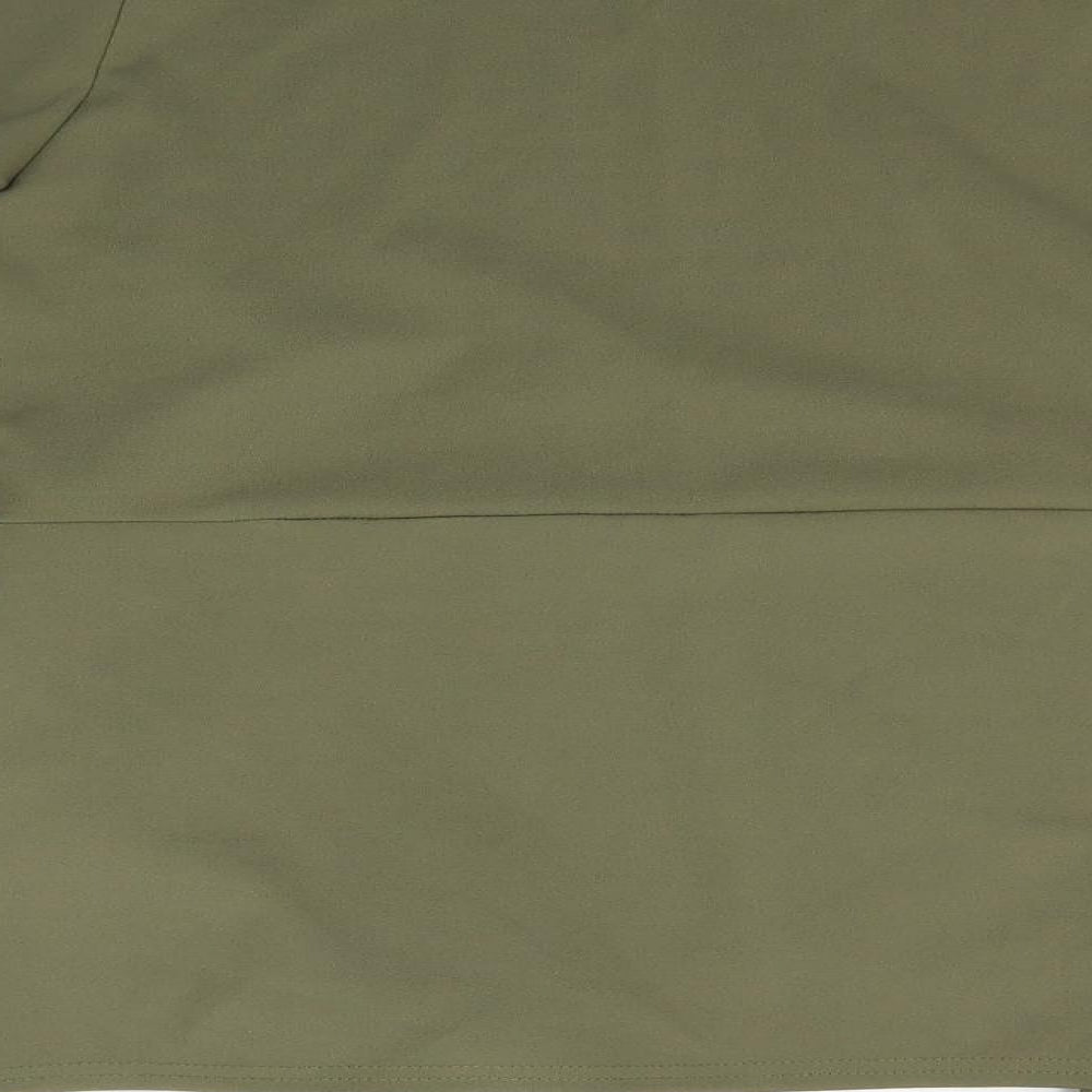 Boohoo Womens Green   Basic T-Shirt Size 16  - BELTED