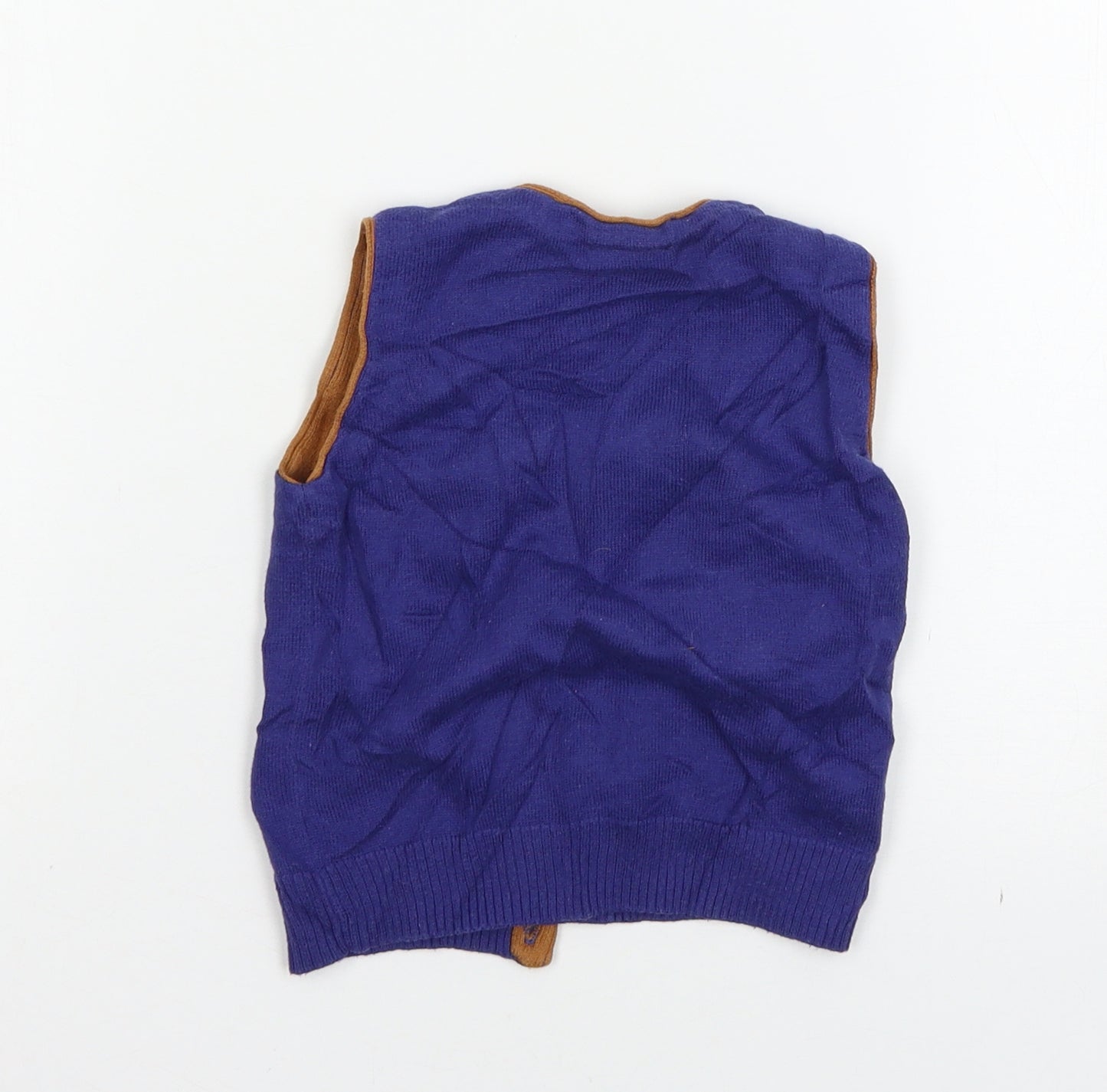 NEXT Boys Blue   Vest Jumper Size 9-12 Months