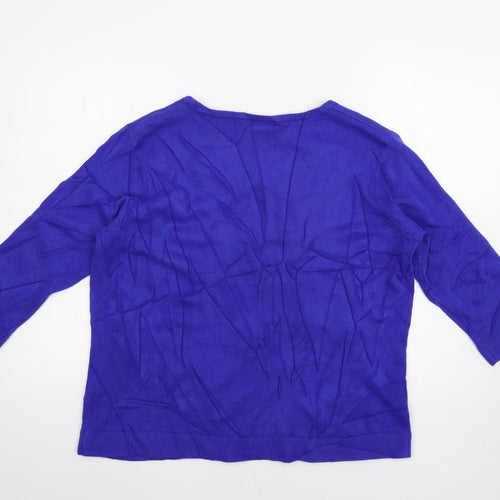 BM Womens Blue   Pullover Jumper Size L