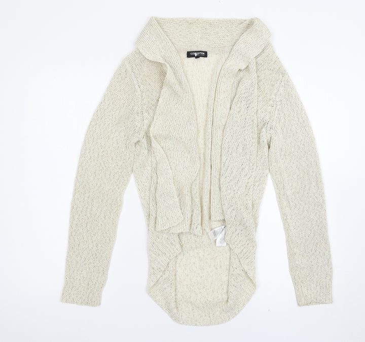 Debenhams Womens Beige   Cardigan Jumper Size 14