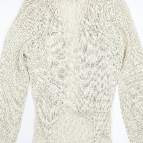 Debenhams Womens Beige   Cardigan Jumper Size 14