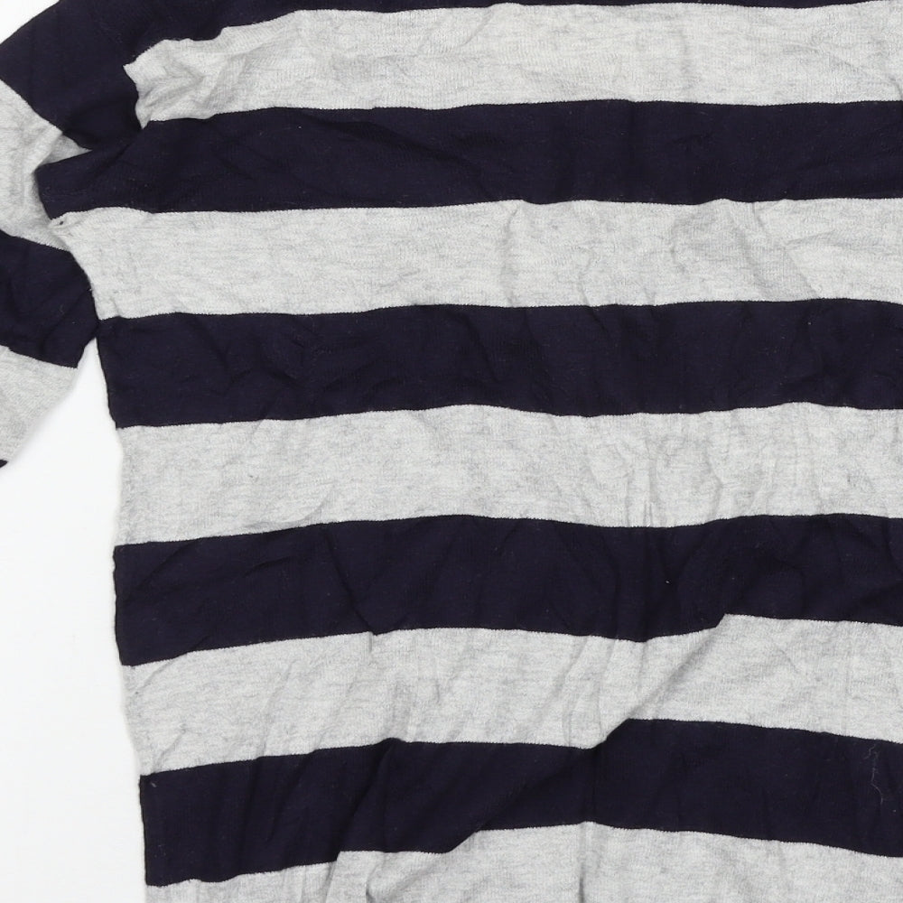 Gap Womens Blue Striped  Pullover Jumper Size XS