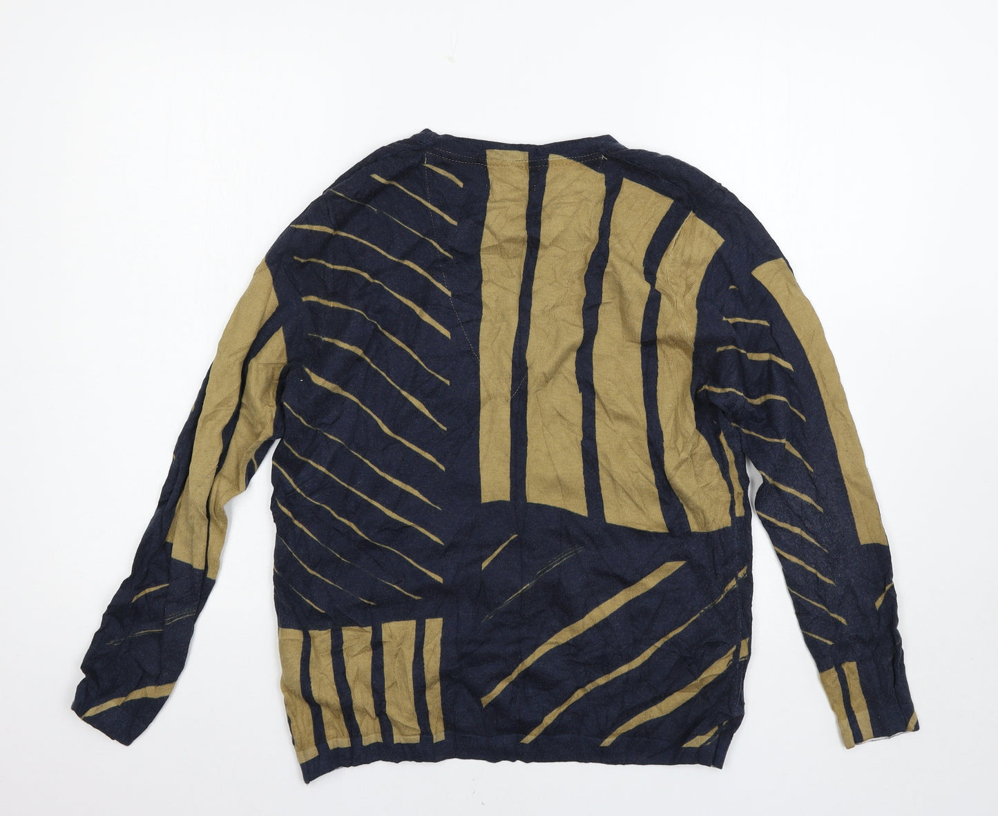 NEXT Womens Multicoloured Striped  Cardigan Jumper Size 14