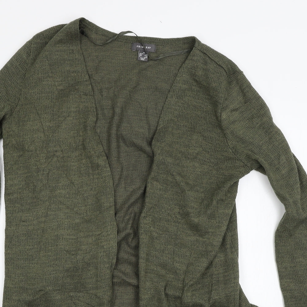 Primark Womens Green   Cardigan Jumper Size XS