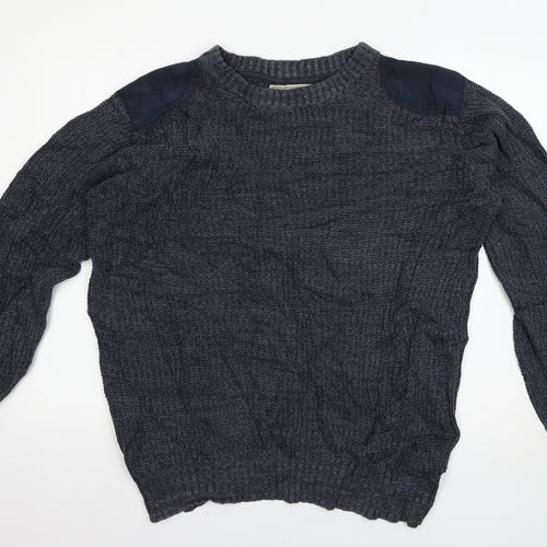 Matalan Mens Blue   Pullover Jumper Size L