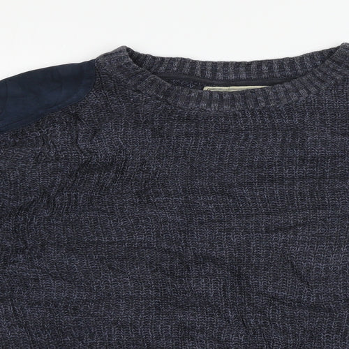Matalan Mens Blue   Pullover Jumper Size L
