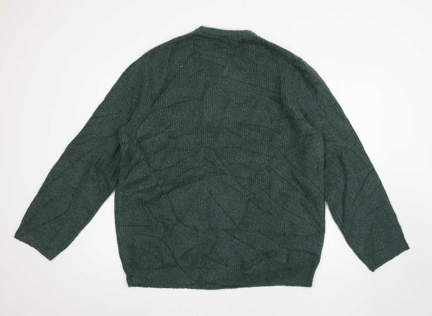 Marks and Spencer Mens Green   Pullover Jumper Size XL
