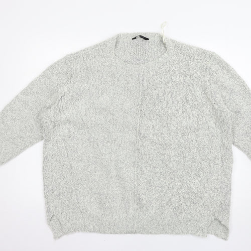 New Look Womens Grey   Pullover Jumper Size L