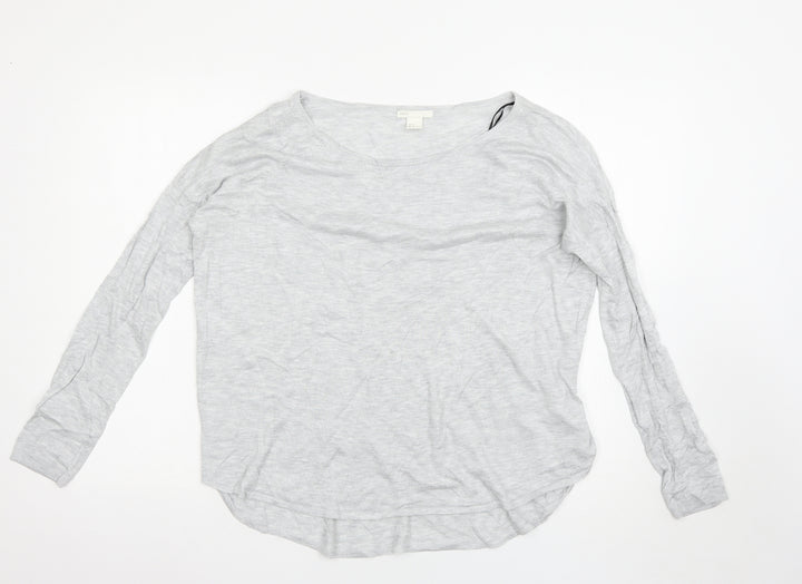 H&M Womens Grey Pullover Jumper Size M