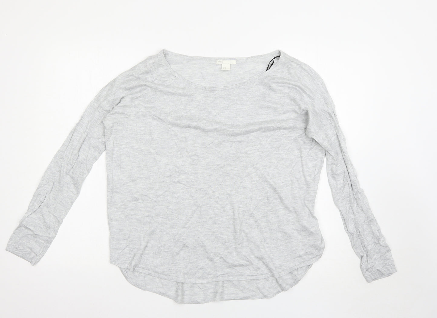 H&M Womens Grey   Pullover Jumper Size M