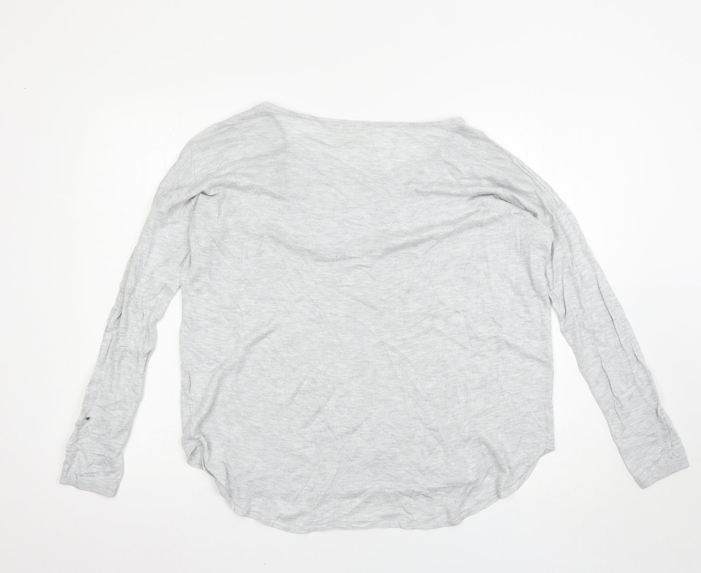 H&M Womens Grey   Pullover Jumper Size M