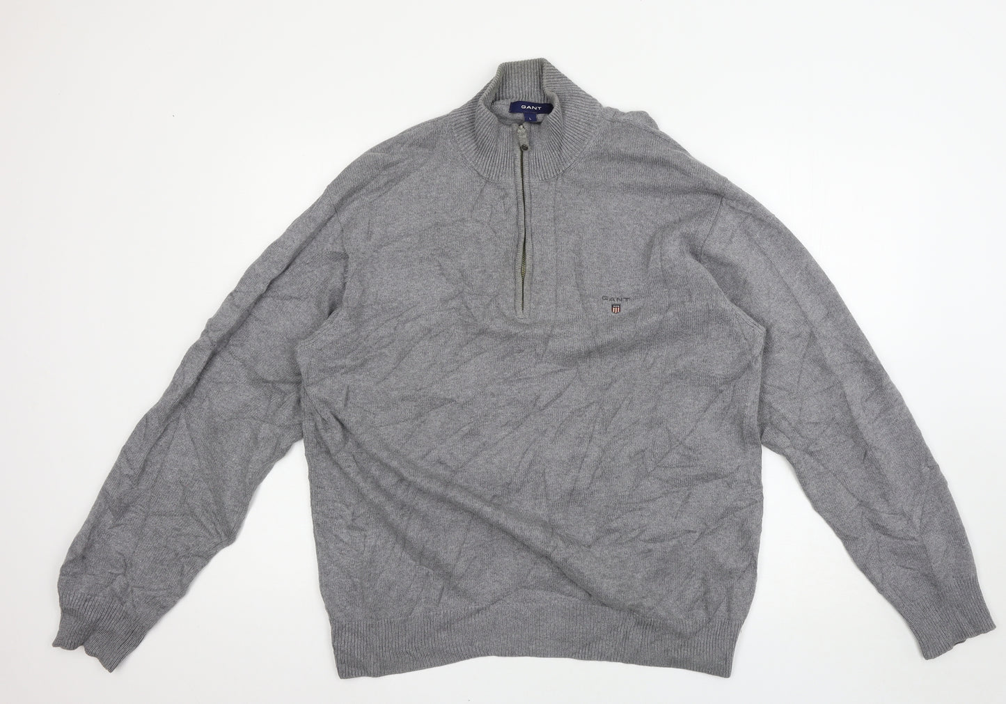 GANT Mens Grey   Pullover Jumper Size L