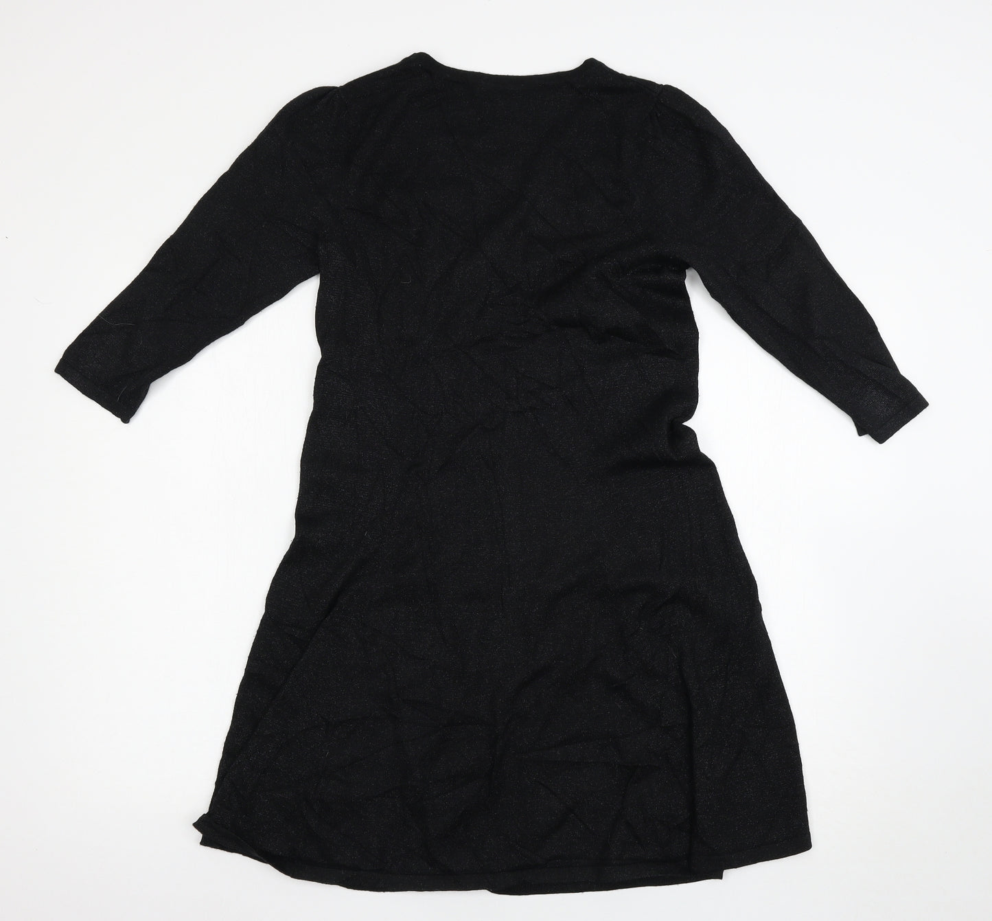 TU Womens Black   Jumper Dress  Size 12