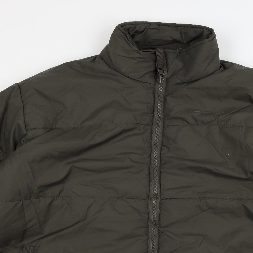 Mountain Life Mens Green   Puffer Jacket Coat Size L