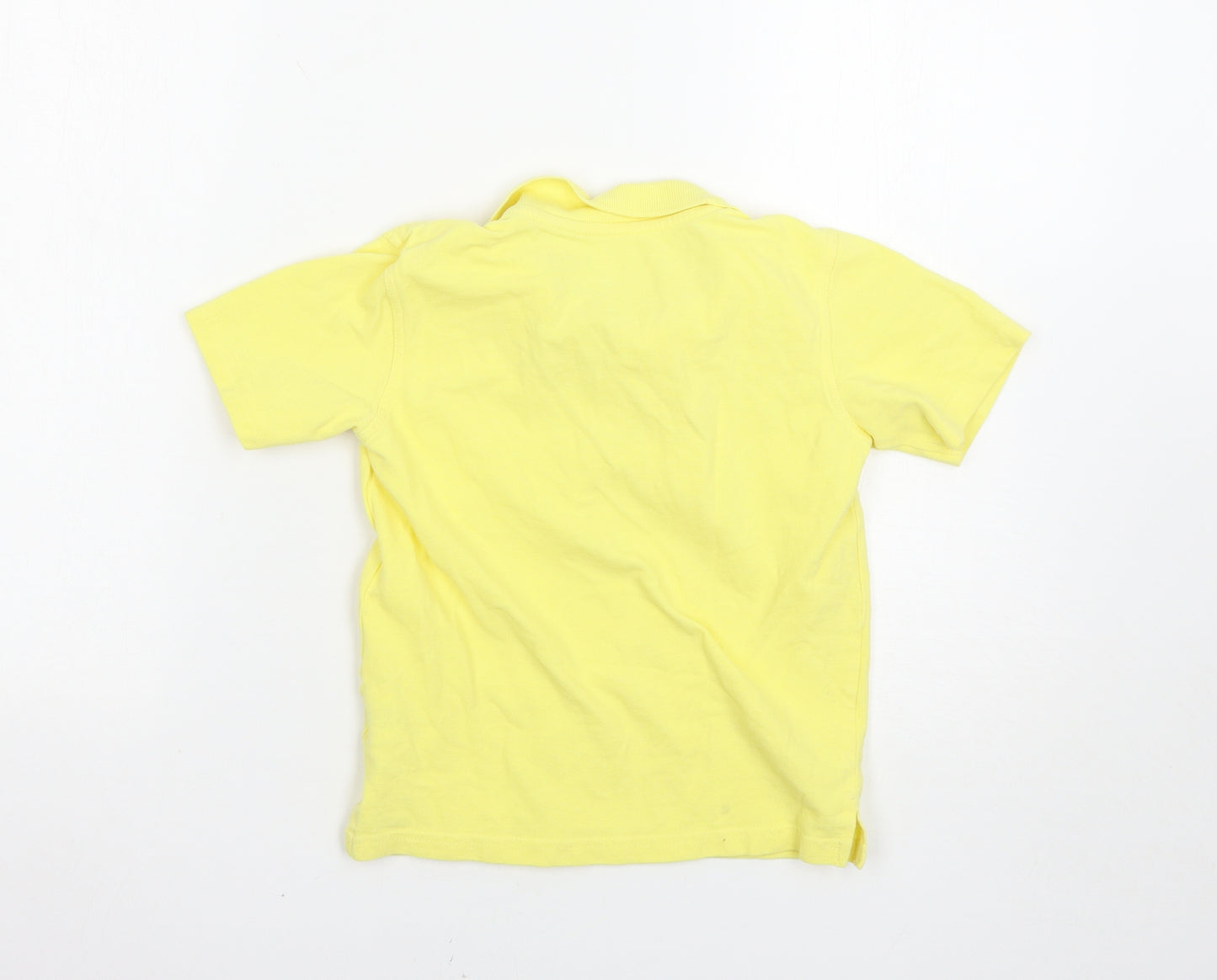 George Boys Yellow   Basic Polo Size 7-8 Years  - School Polo