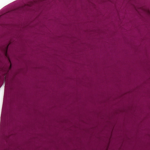 Mud Flower Womens Purple   Pullover Jumper Size M