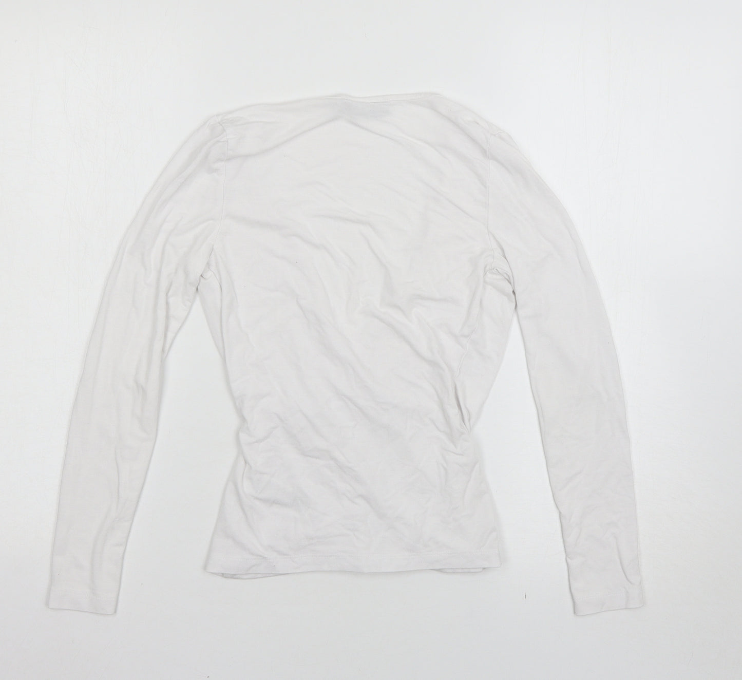 ASOS Womens White   Basic T-Shirt Size 4